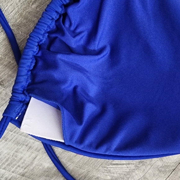 American Eagle Outfitters Royal Blue Bikini Top - Picture 4 of 5